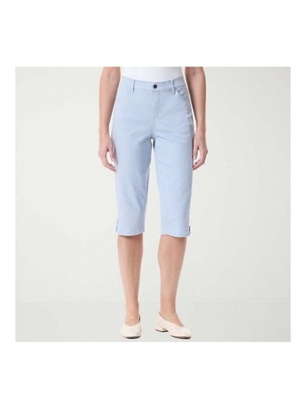 Gloria Vanderbilt *Defect* Dalia Straight-Leg Skimmer Jeans Blue Size 8